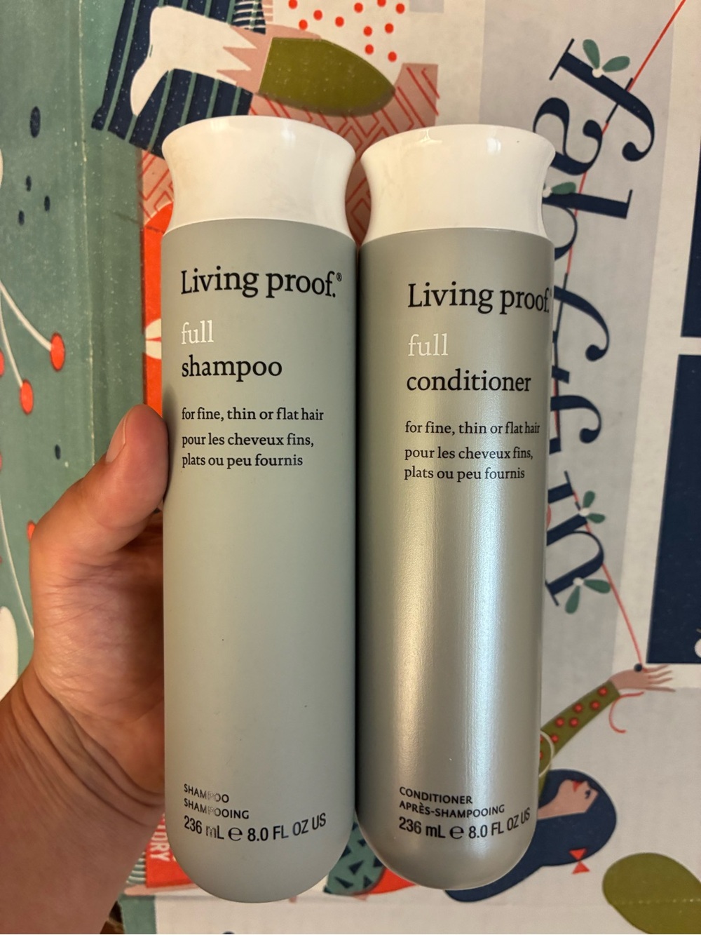 Living proof full shampoo and conditioner duo 8oz